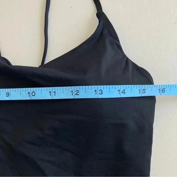 NWOT Everlane The String One-Piece ReNew Swimsuit In Black Minimalist XXL - Picture 9 of 10